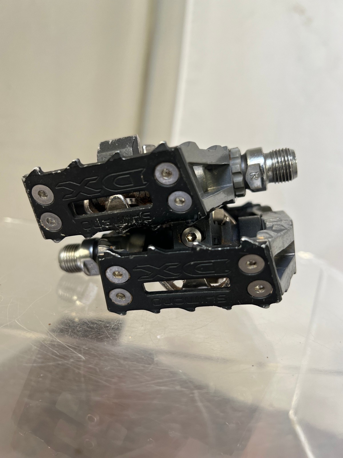Shimano DX PD-M646 SPD Clipless Pedals Cleats Gravel BMX DH MTB Racing