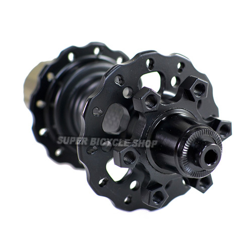 Circus Monkey MTB Disc 3K Carbon Hubs,24 Hole,1 Pair, Black