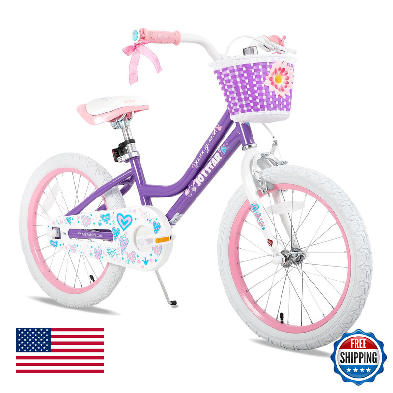 Joystar 18 Inch Girls Bike For 5-9 Years Old Kids Bike For Ages 5-8 Years Girls