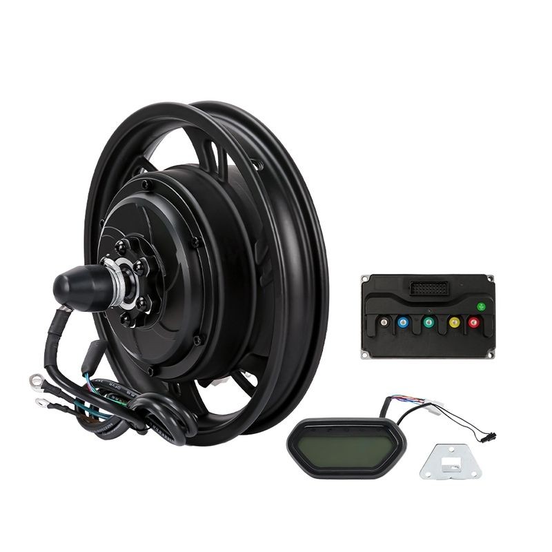 LUNYEE 72V 12 Inch 4000W Hub Motor Electric Hub Motor Brushless Gearless Kit
