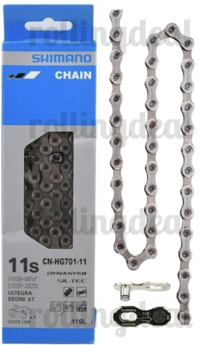 Shimano 11-speed CN-HG701-11 116L w/Quick-Link Chain NIB