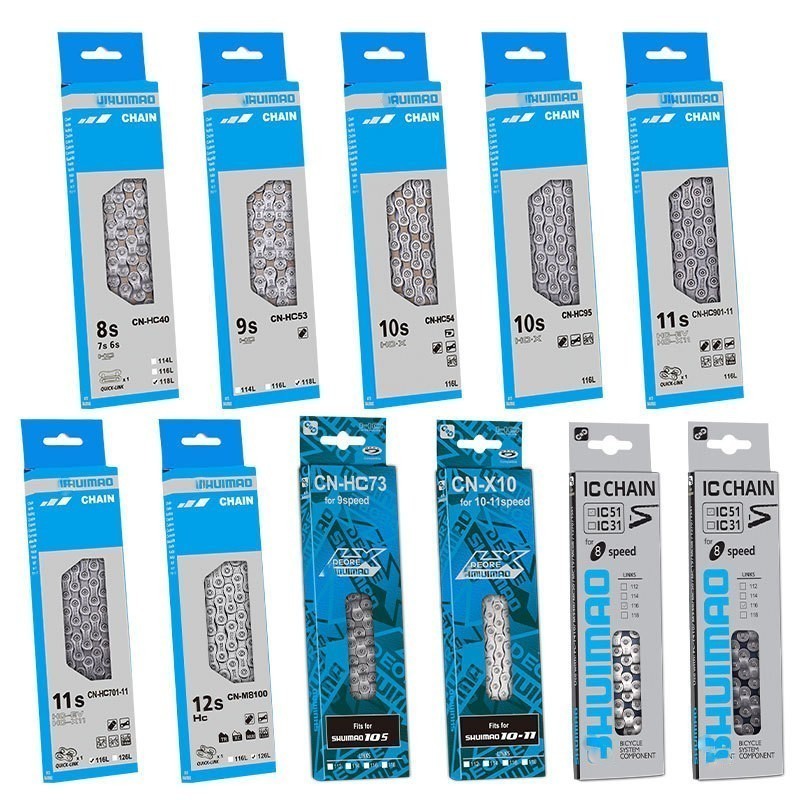 6/7/8/ 9/10/11/12 Speed Chains Shuimao SRAM KMC 116/126L Road Bike MTB BMX Chain