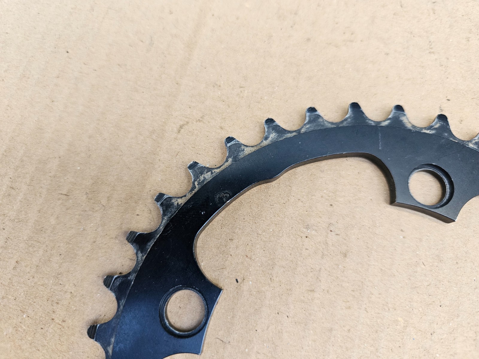Blackspire Downhill 36t Mountain Bike Chainring Black 104 BCD made in Canada