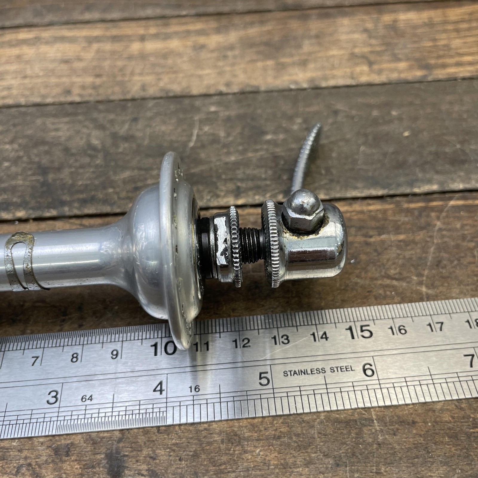 Vintage Shimano Dura-Ace 1st Gen Bike Hub Set 36H 36 Front Rear 120 70s
