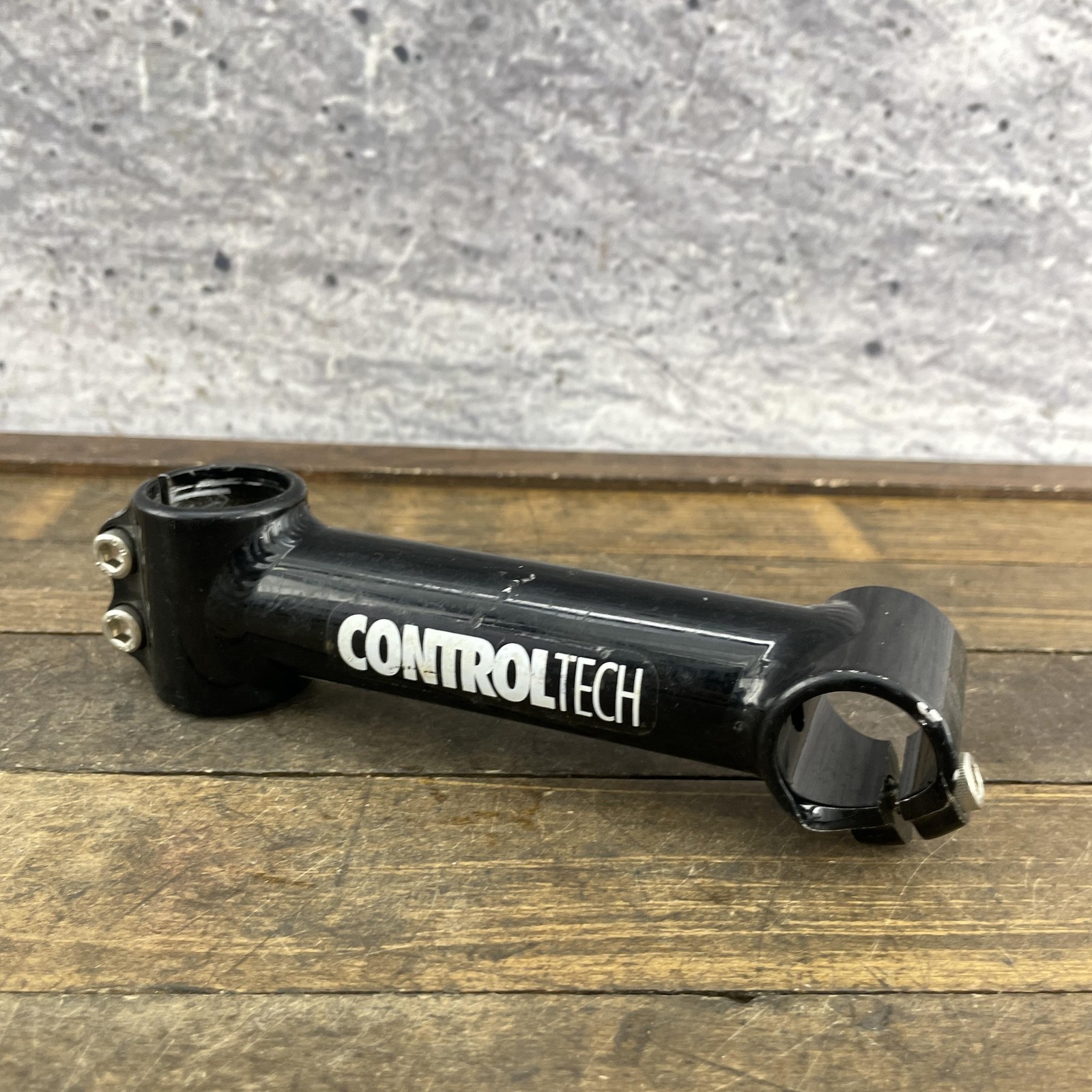 Vintage Control Tech Threadless Stem 1-1/8″ Steerer 25.4mm Bar Clamp Black 140mm