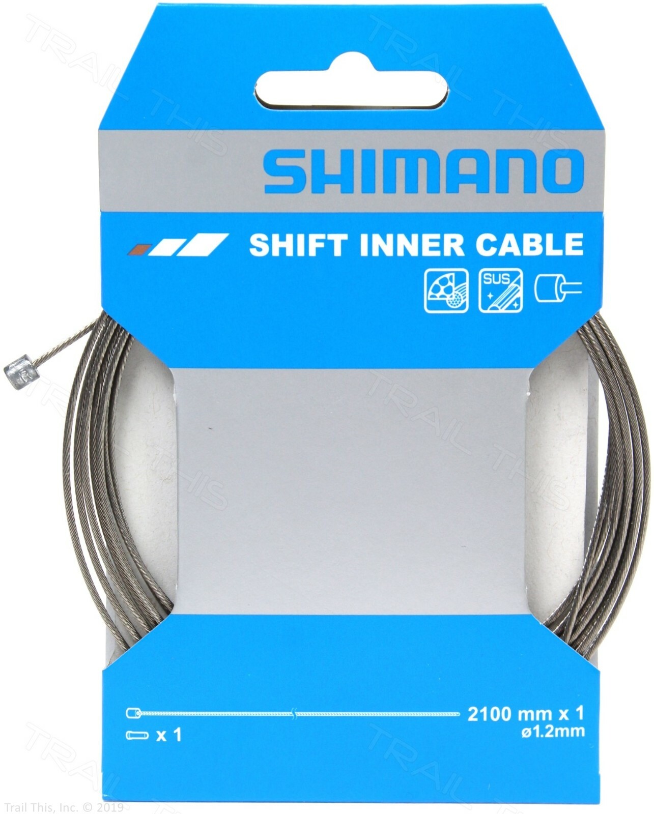 Shimano Stainless Steel Shift Cable + Steel Brake Cable Set for Road MTB Bike