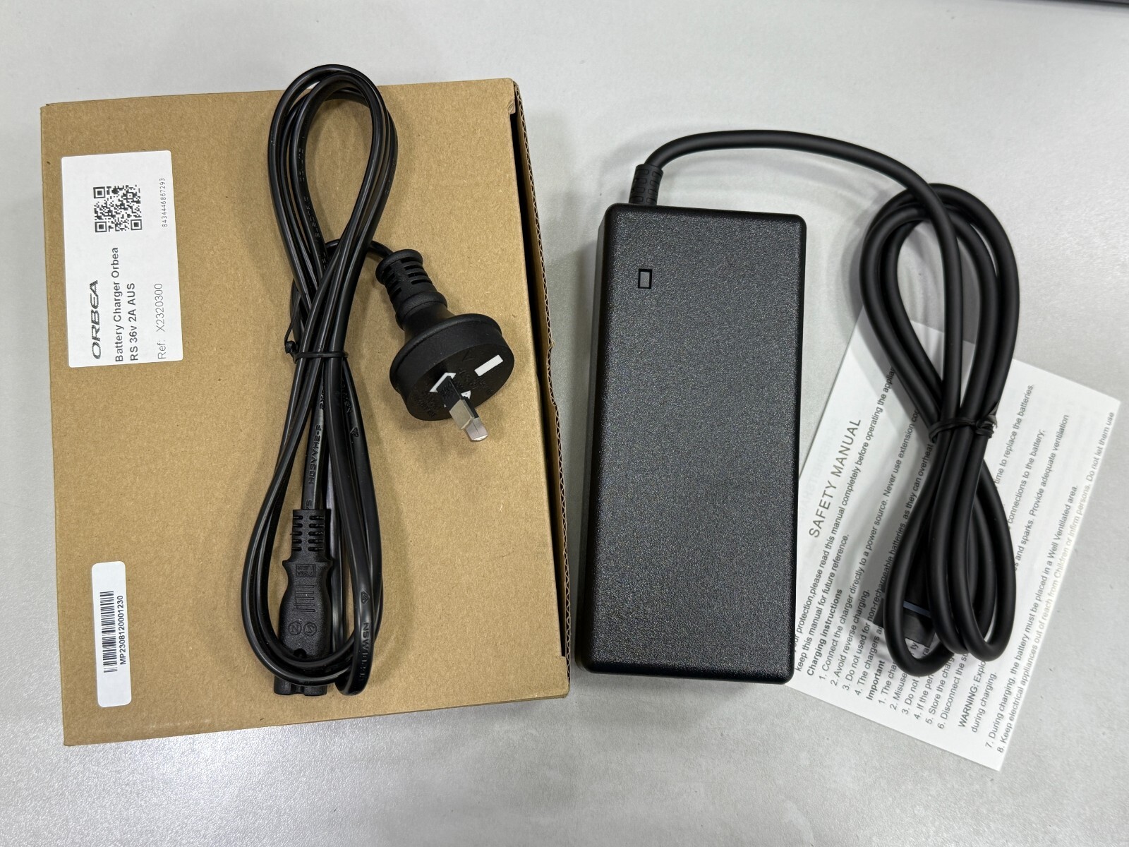 Orbea Replacement Battery Charger RS 36V 2A #X2320200