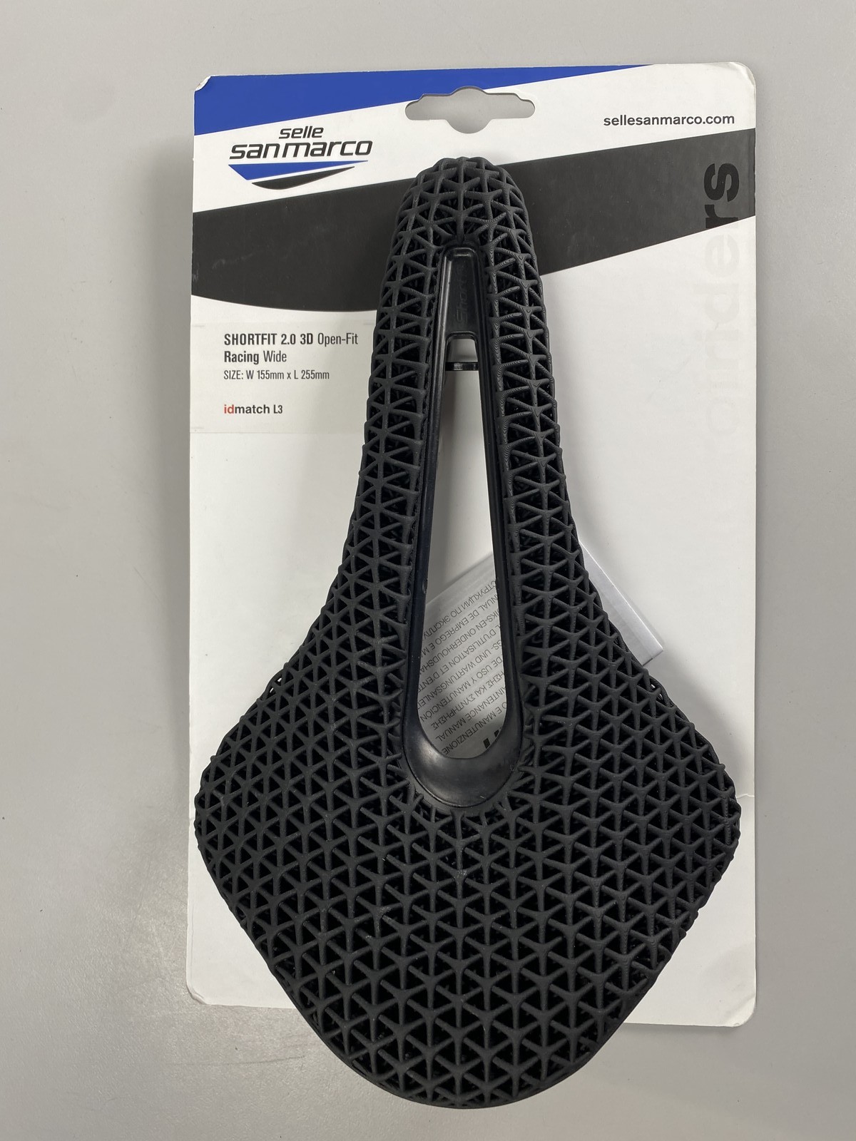 Selle San Marco Shortfit 2.0 3D Racing Wide Saddle – Black