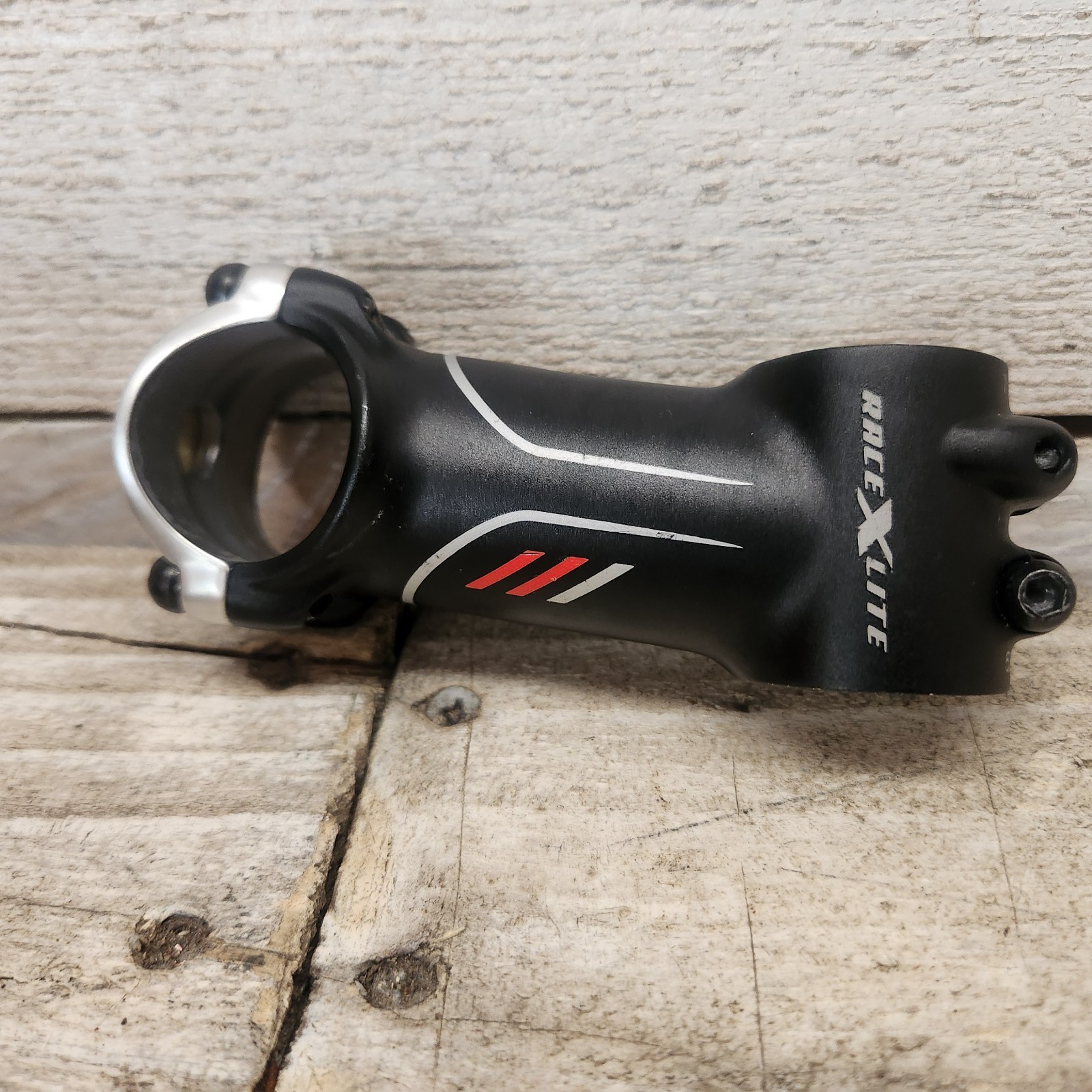 Bontrager Race X Lite Stem 80mm 31.8mm Clamp 1-1/8” Threadless Black Silver MTB