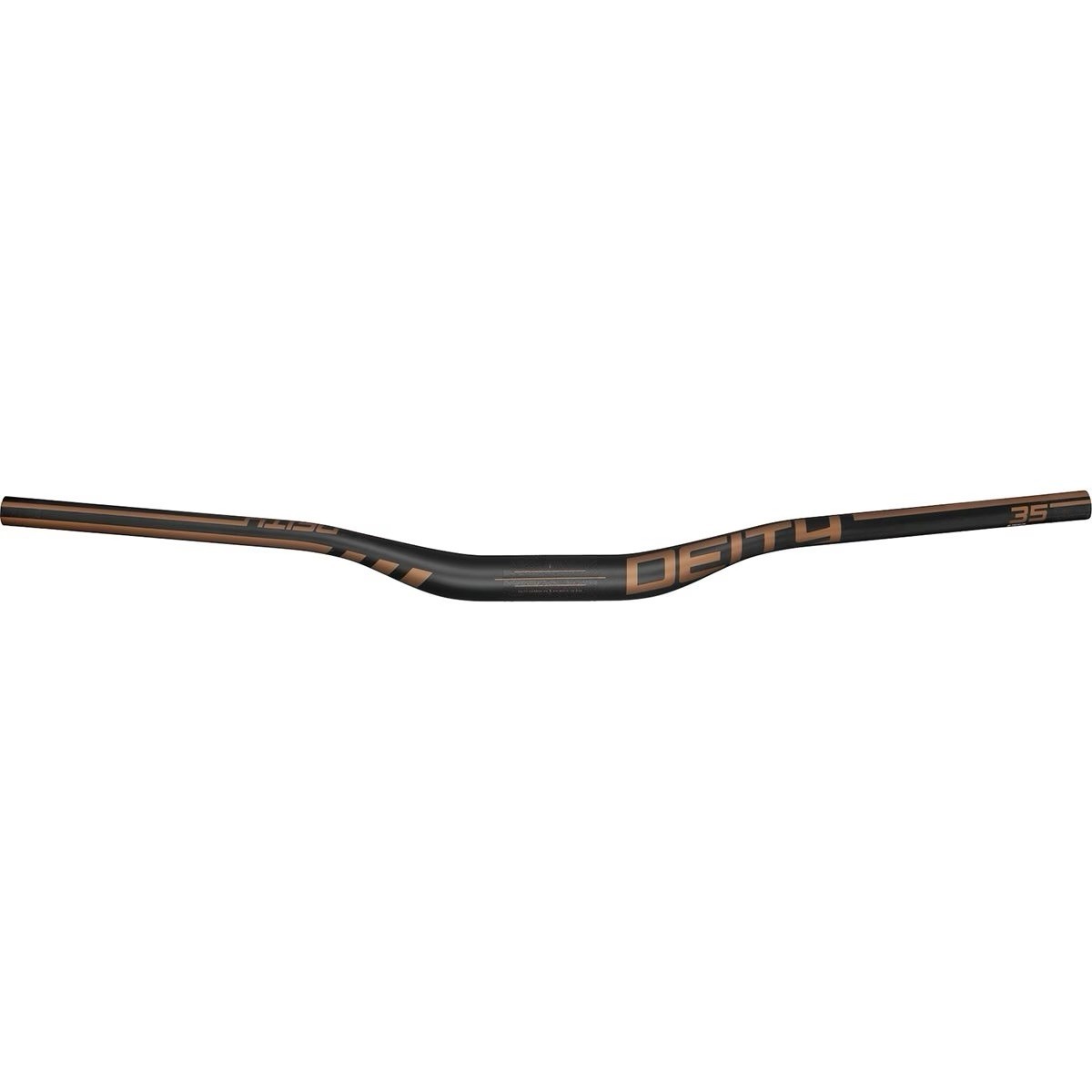 Deity 810mm Width x 30mm Rise x 35.0 Clamp Carbon Bronze Installed