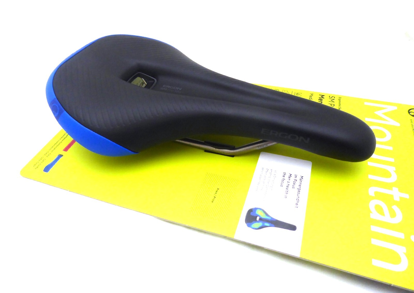 Ergon SM Pro Saddle – Midsummer Blue, Mens, Medium/Large
