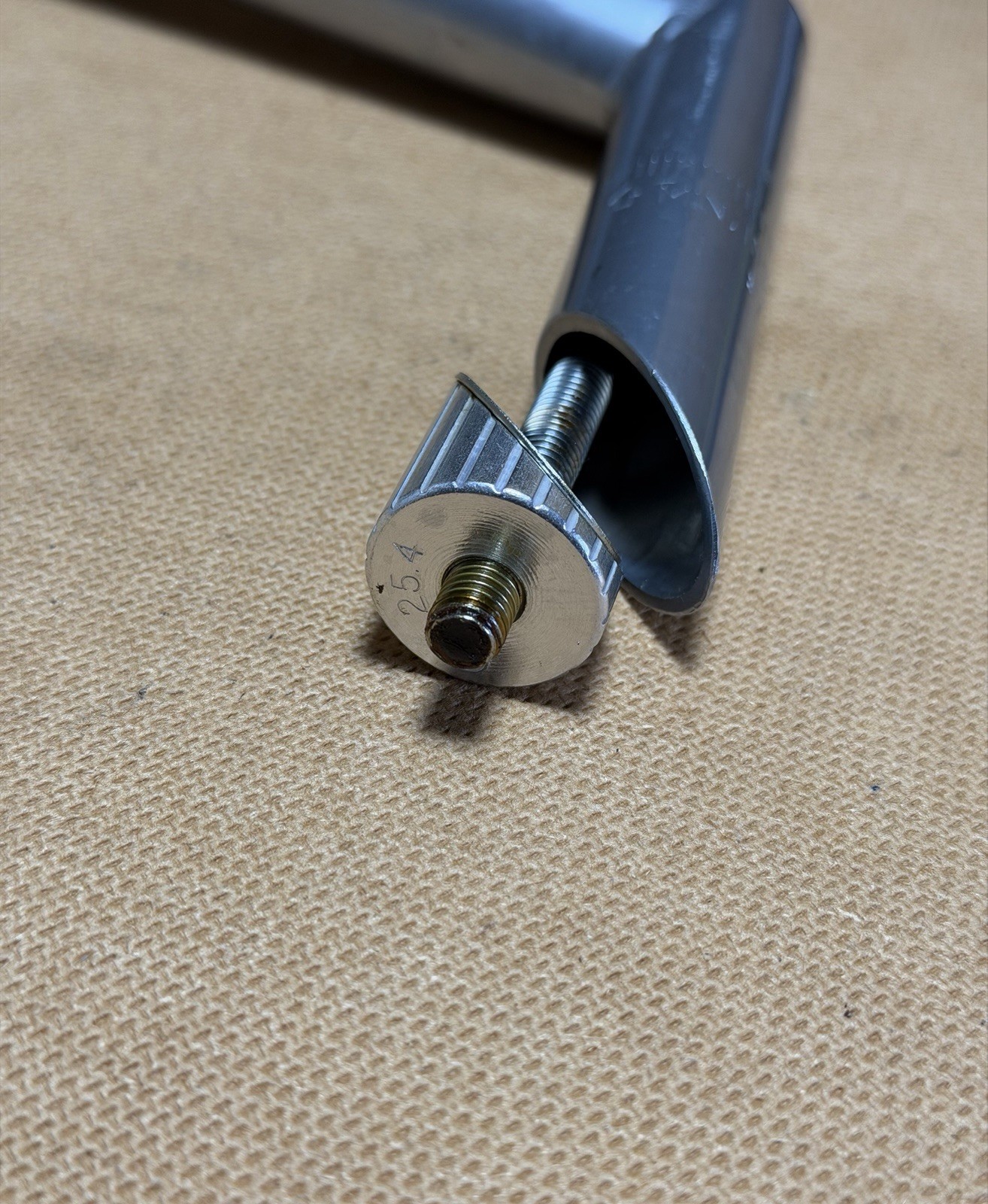 Vintage Chromoly Quill Stem 1 1/8” x 135mm Removable Face Plate 2-Bolt