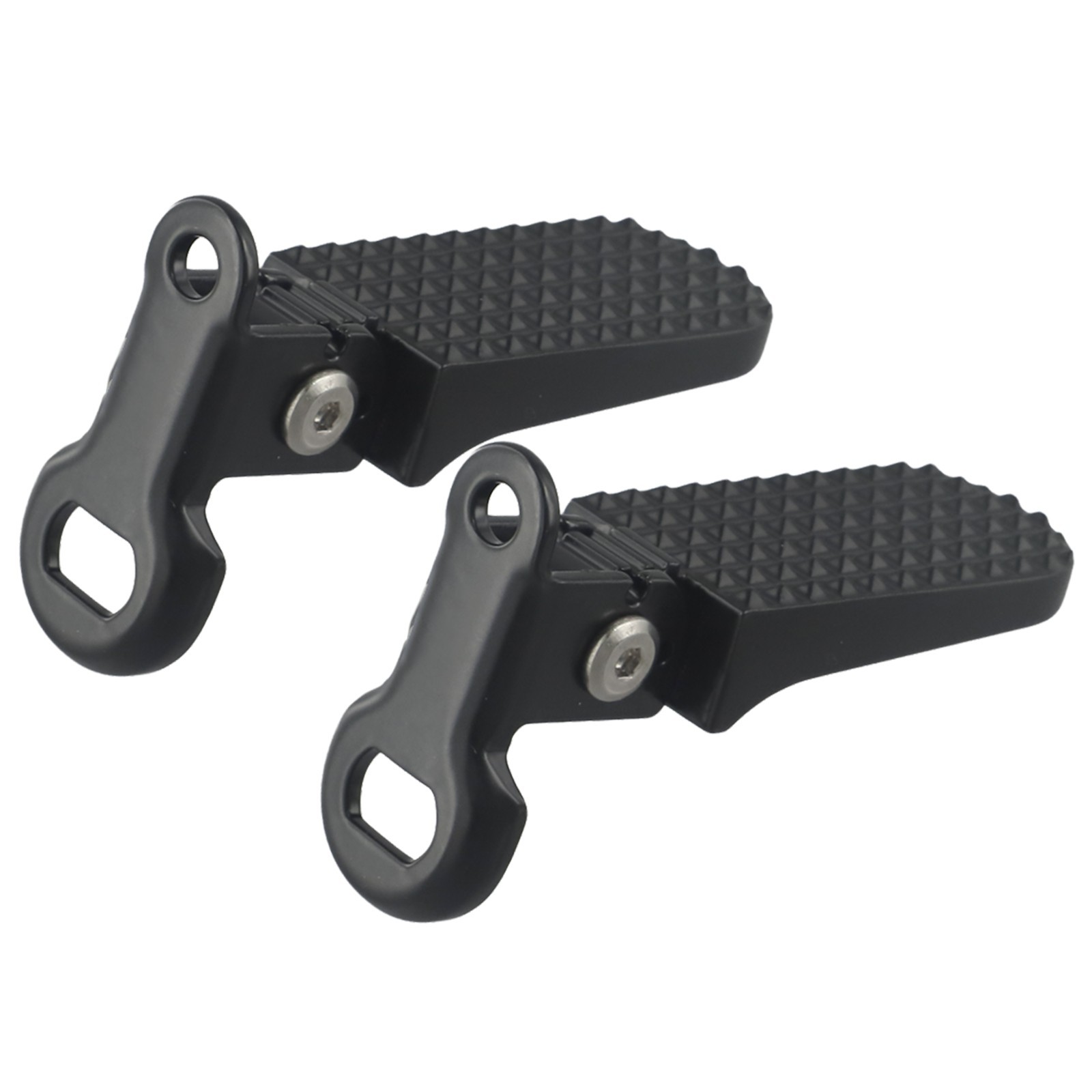 Easy to Store Electric Bike Rear Footrest Peg Lightweight Foldable Pedal
