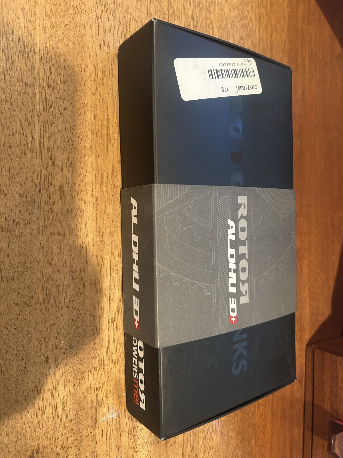 Rotor Aldhu 3D+ Crank Arms, 175mm, 30mm Spindle, NOS, New in box