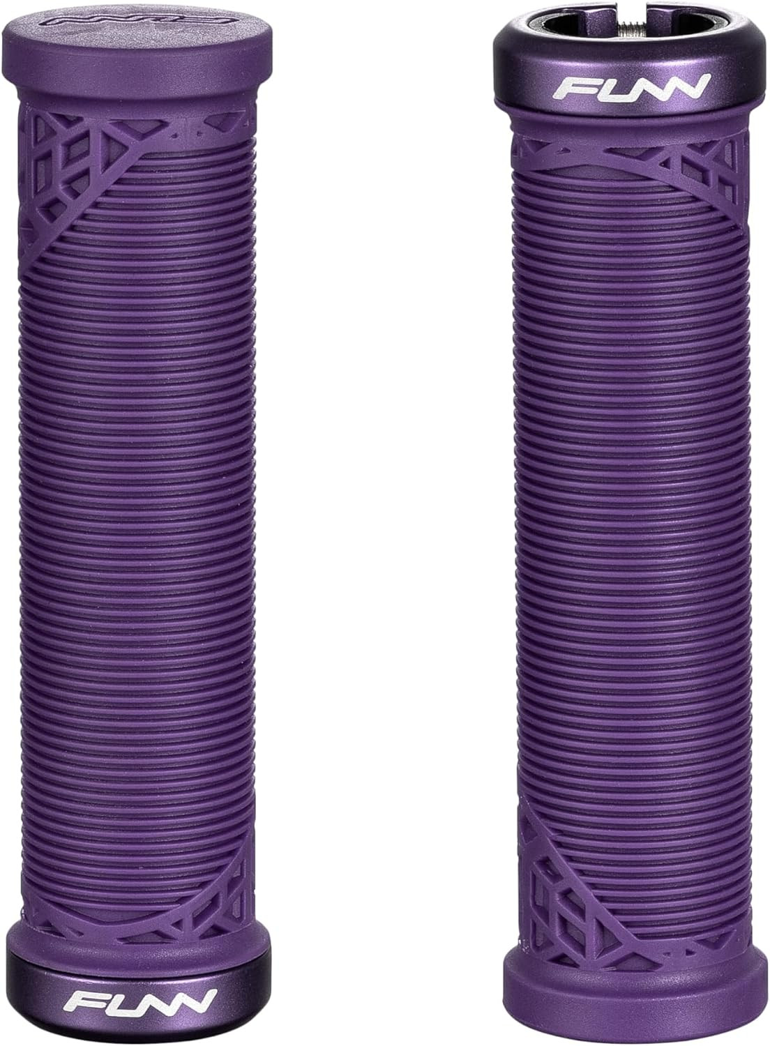 Hilt JR Mountain Bike Handlebar Grips with Single Lock on Clamp, Bicycle