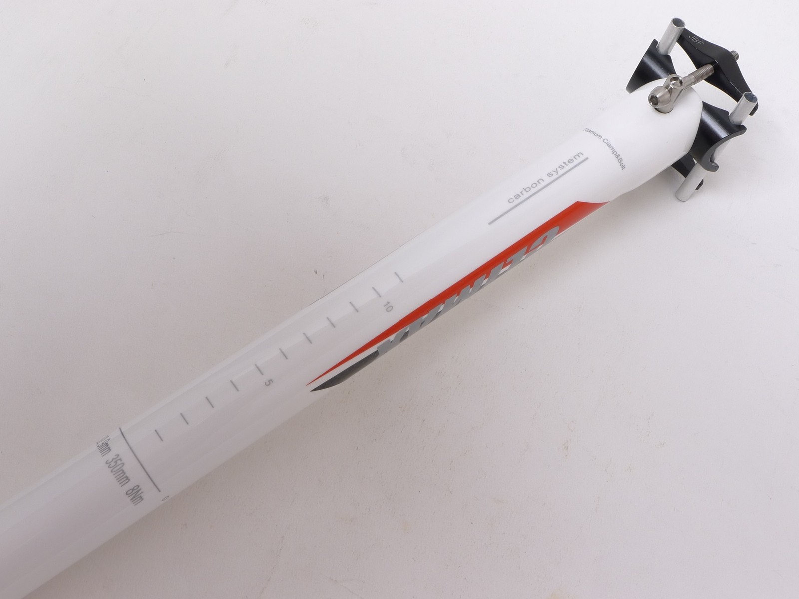 mr-ride 135g,30.9x350mm Climax SP02C 3K gloss carbon Seatpost Road MTB White