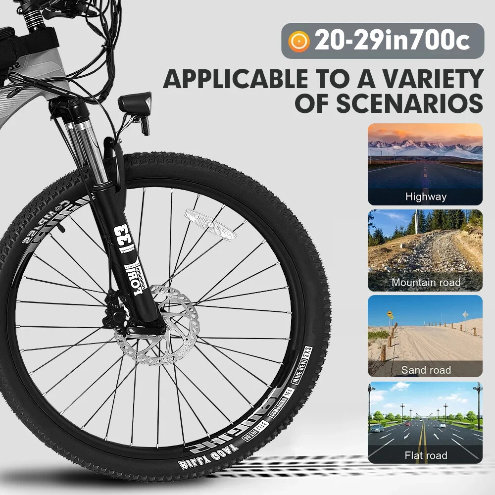 36V 48V 350W 500W 1000W 1500W 2000W Mountain E-Bike Front Rear Hub Motor Wheel