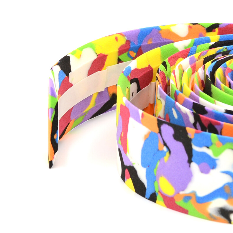 Road Bike Bicycle Track Handlebar Tape Rainbow Camo Handle Bar Drop Bullhorn