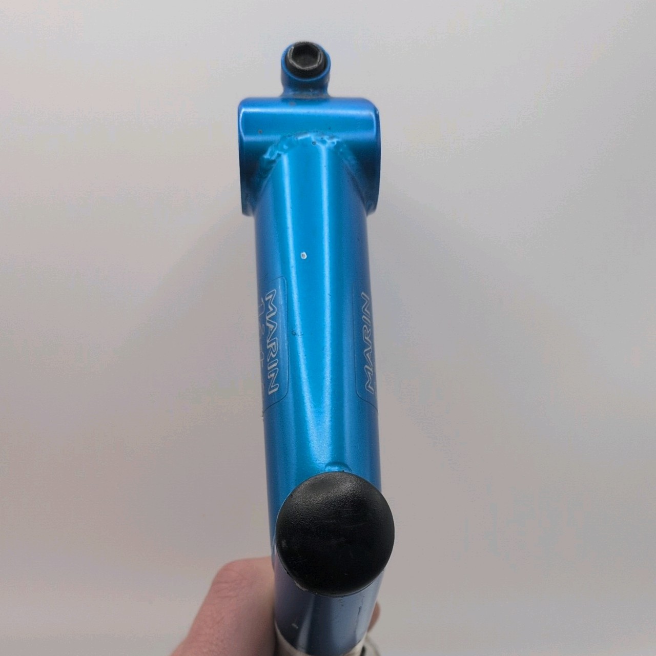 Vintage BLUE Marin Lite Quill Stem 1 1/8 in 25.4 mm 110mm 90s MTB Anodized Cool