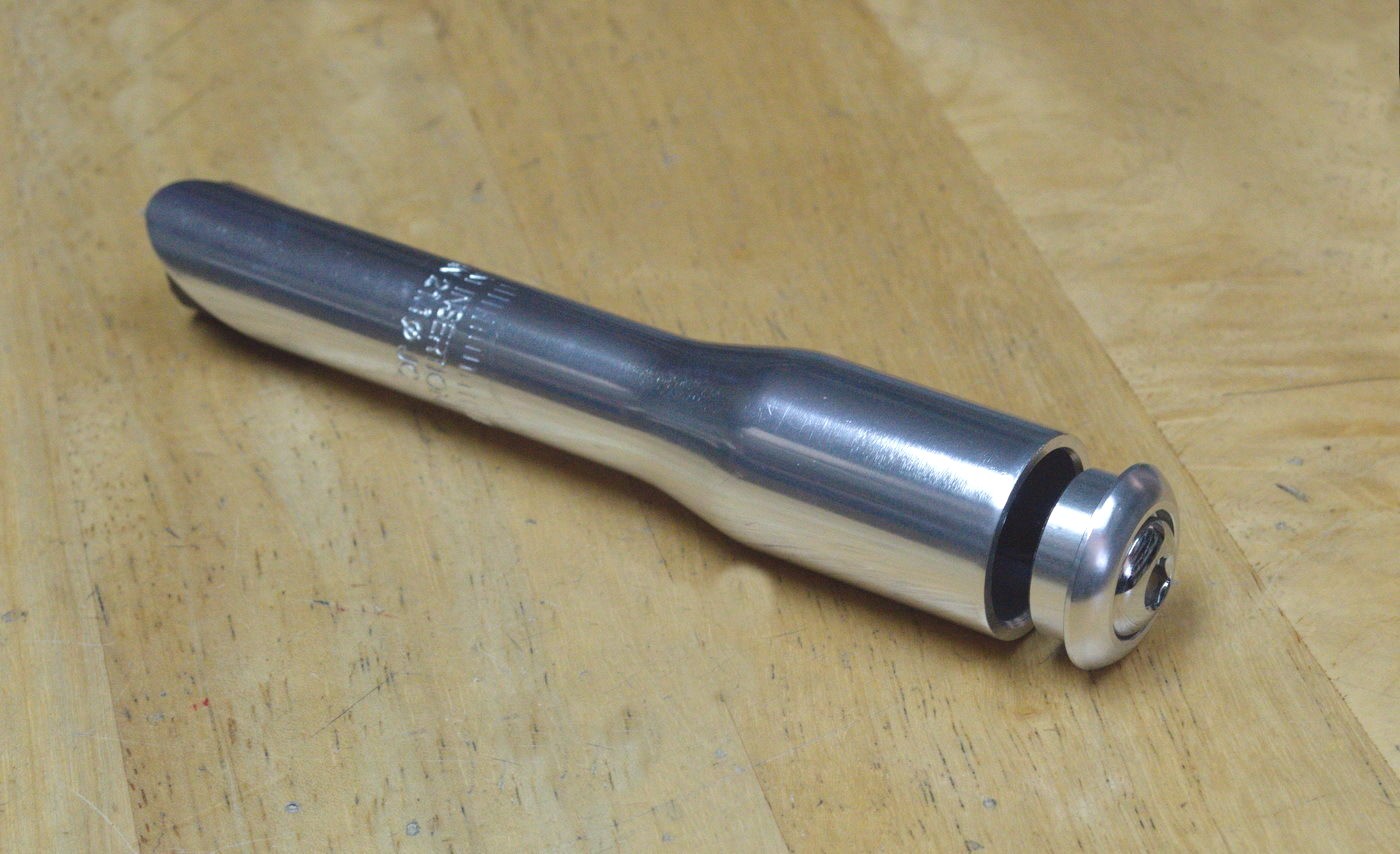 New SILVER 21.1mm (0.83″) Aluminum Threadless QUILL STEM ADAPTER Bike Bicycle