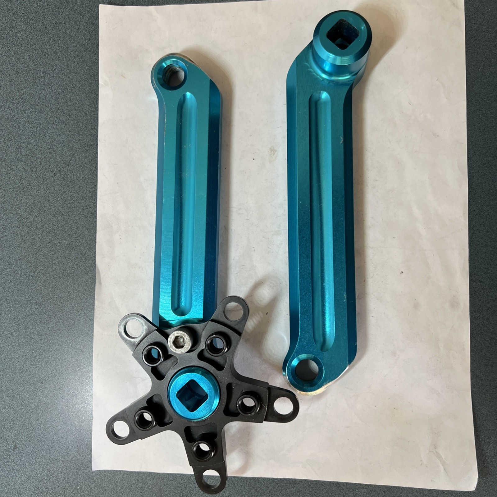 VTG 90s Caramba Doble Barrel Crankset 94/58BCD
