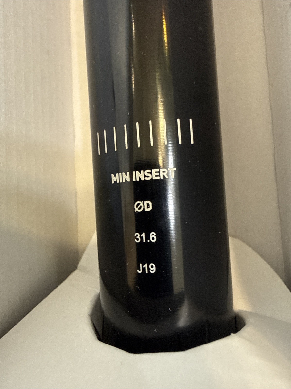 Dimension 1-Bolt Seatpost 31.6mm 350mm 20mm Offset Black [caw]