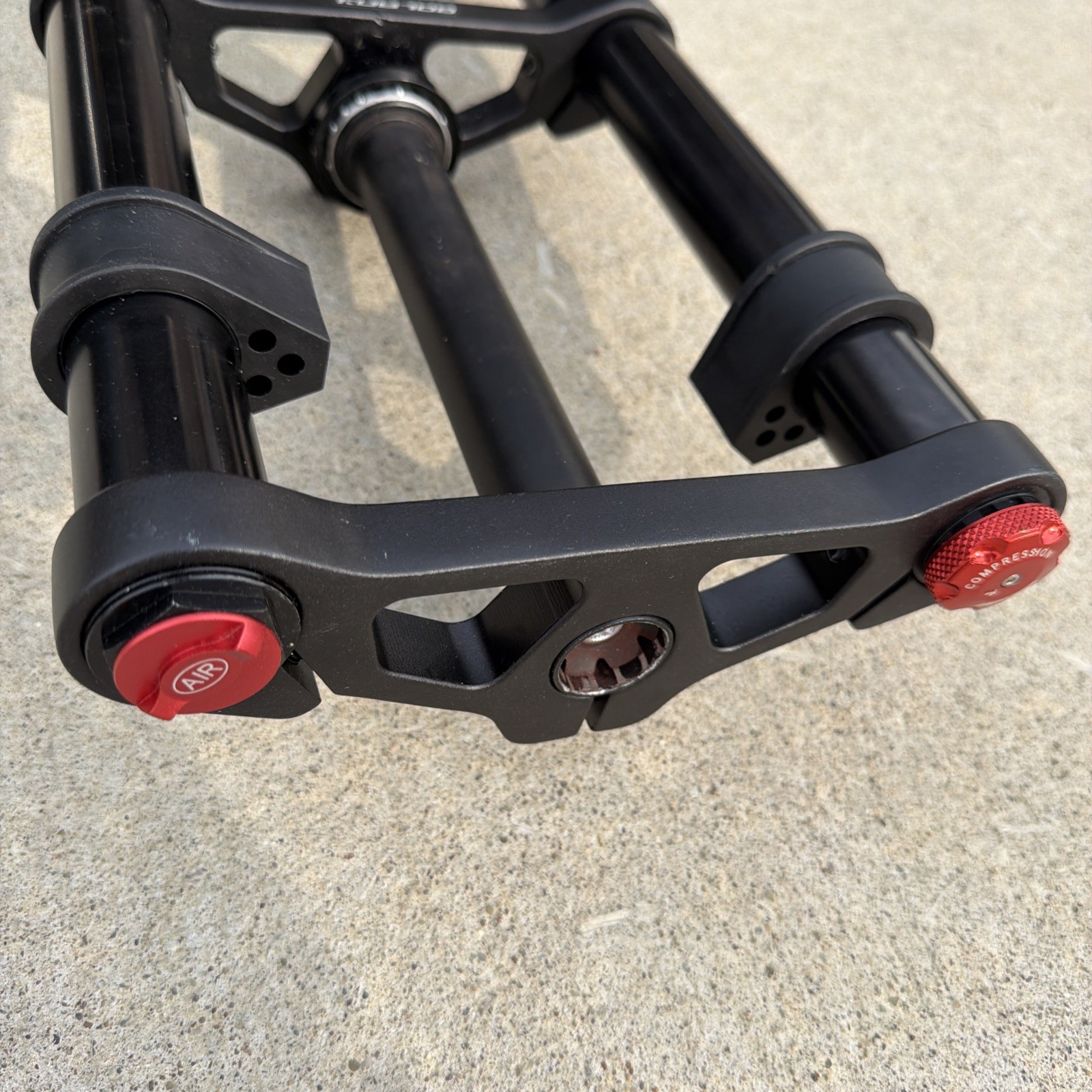 Bike Suspension Fork 20inch 4.0 Tire Double Shoulder Snow Beach MTB Fat Fork