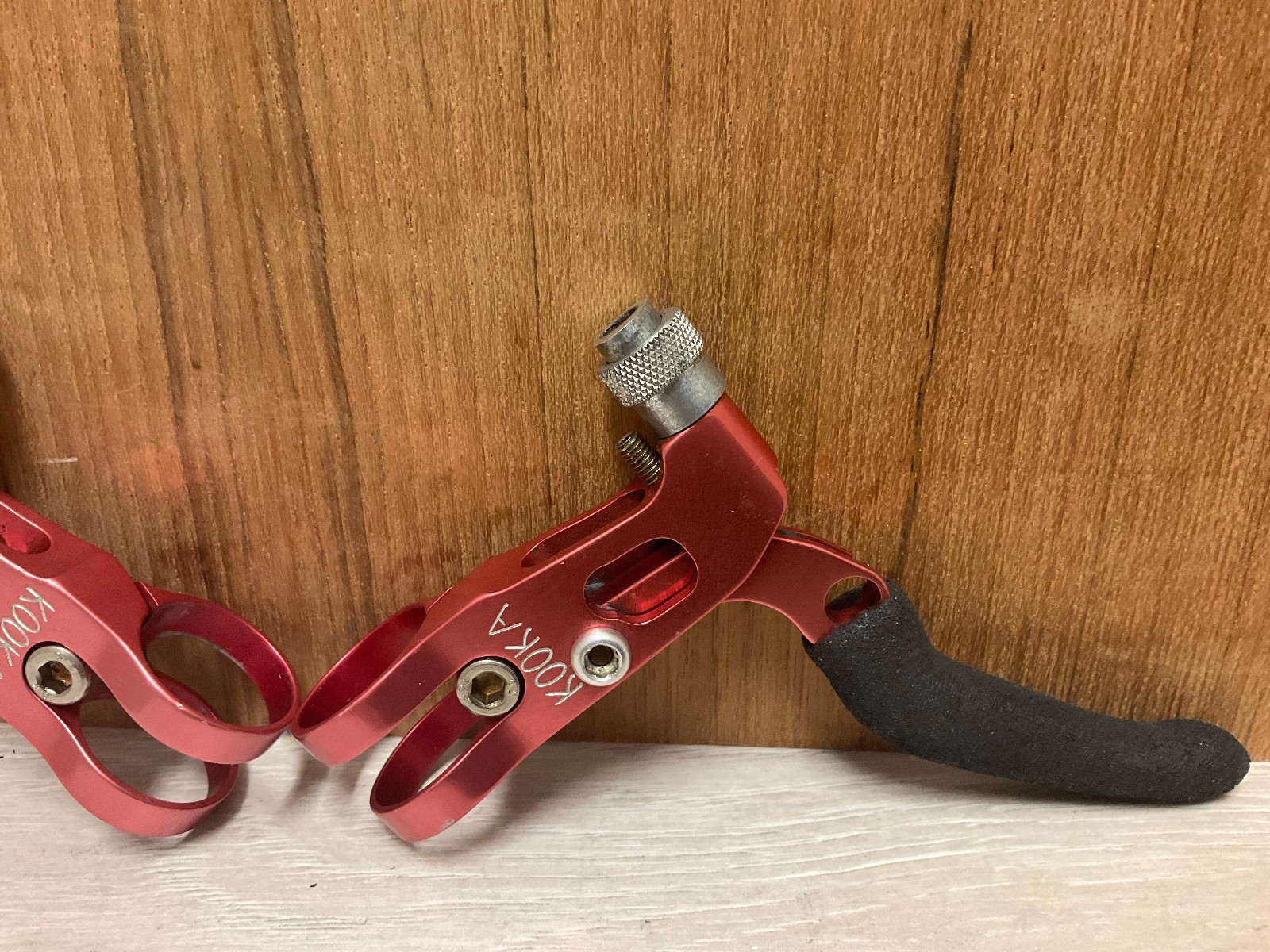 Nice Vintage Kooka Racha Brake Levers MTB Cult Top Low KM CNC Brake Levers Red