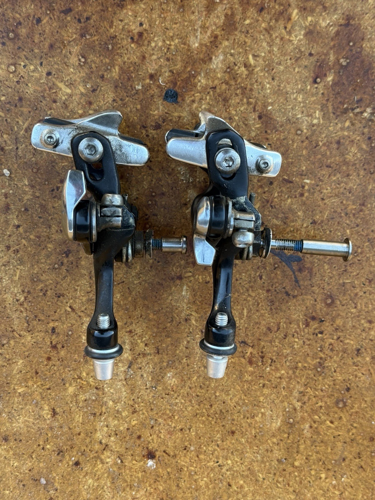 Xlab Branded Road Bike Caliper Brakes – Black – Racing Triathlon Touring Bicycle