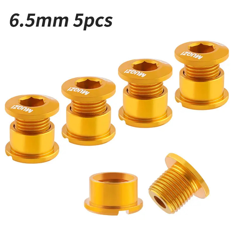 4/5pcs Bike Chainring Bolts MTB Road Crank Screws 6.5mm 8.5mm Set