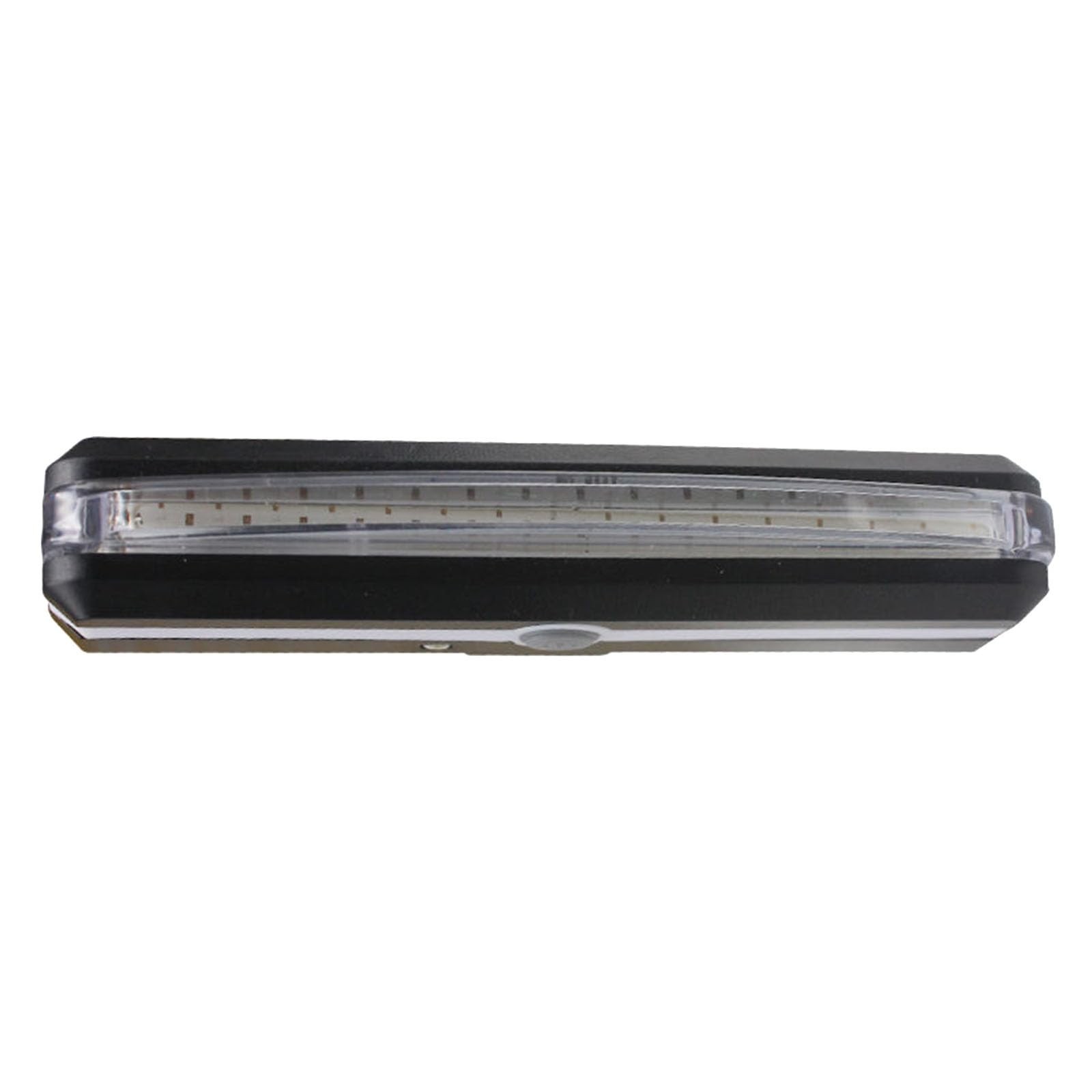 Rechargeable LED Tail Light for Bikes Rear Mount 10×1.8cm Night Visibility