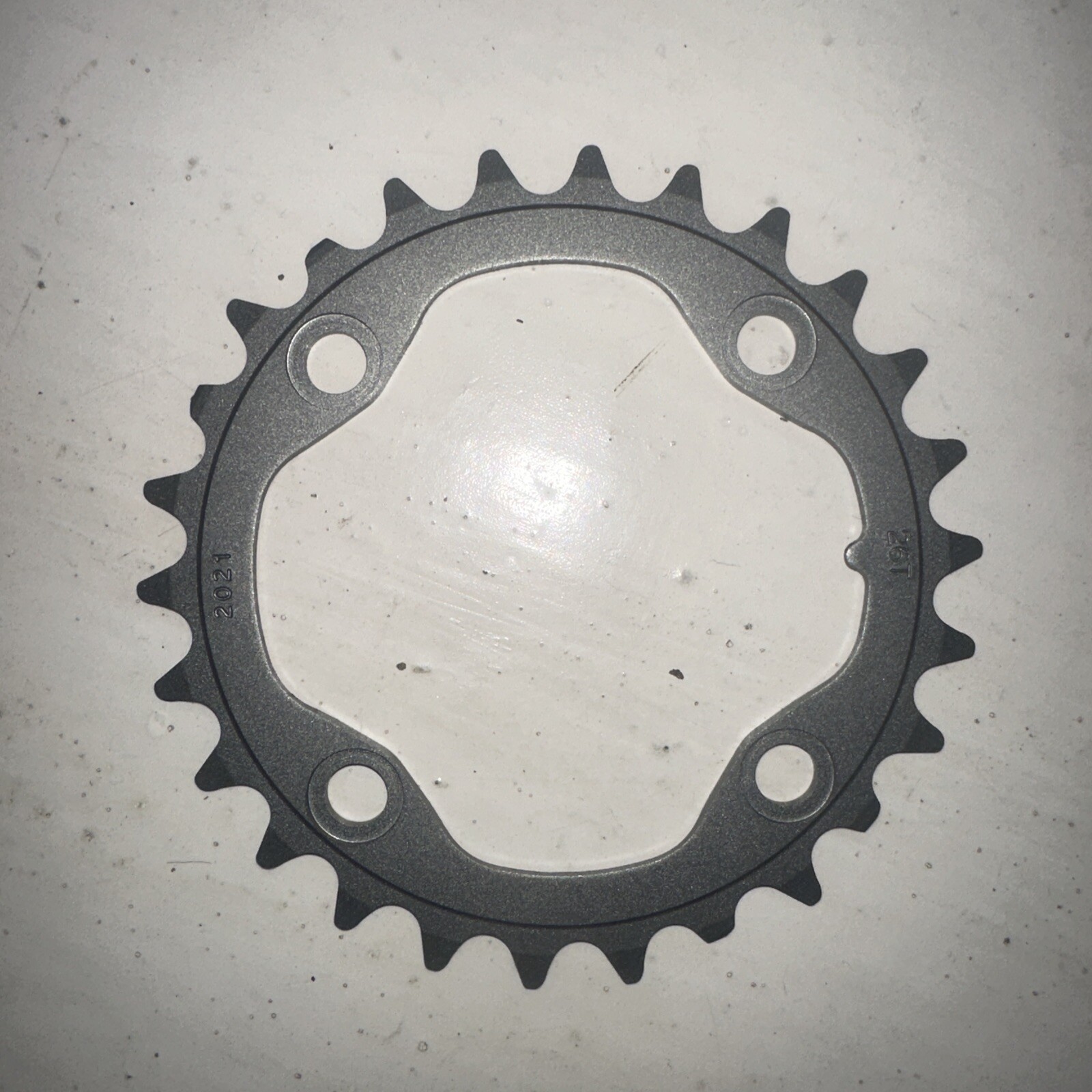SRAM TruVativ BCD 80mm 26T Chainring XX X0 X9 X7 39/26T 2×10 Spd CrankSet Gray