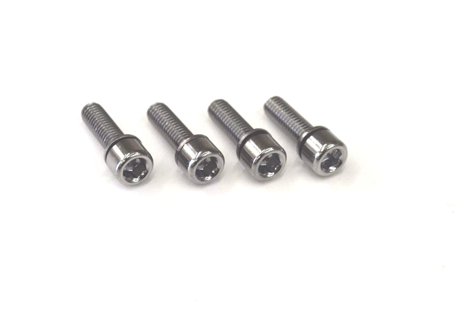 4x New Stem Bolts M6x20mm Hex Head 9.6mm With Washer Bike Bicycle Stem Bolts