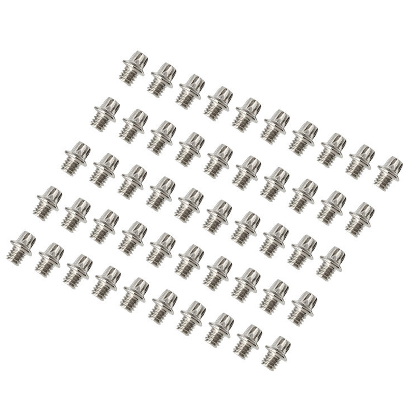50pcs M4*7.5mm Mountain Bike Pedal Bolts Anti Slip Bike Pedal Screw Pins