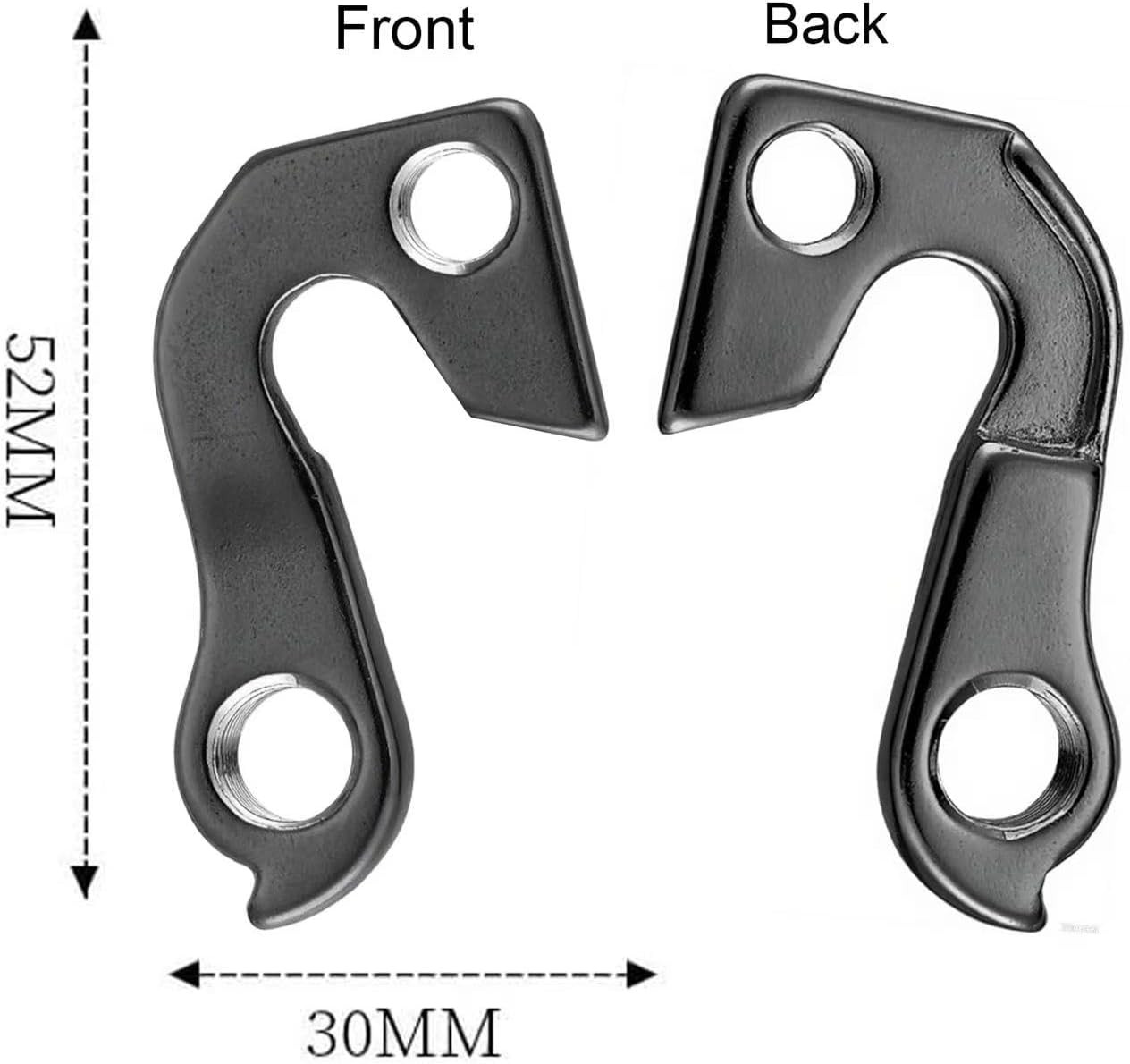 Bike Derailleur Hanger for GT, Aggressor, Avalanche, Standard, Black 2Pack