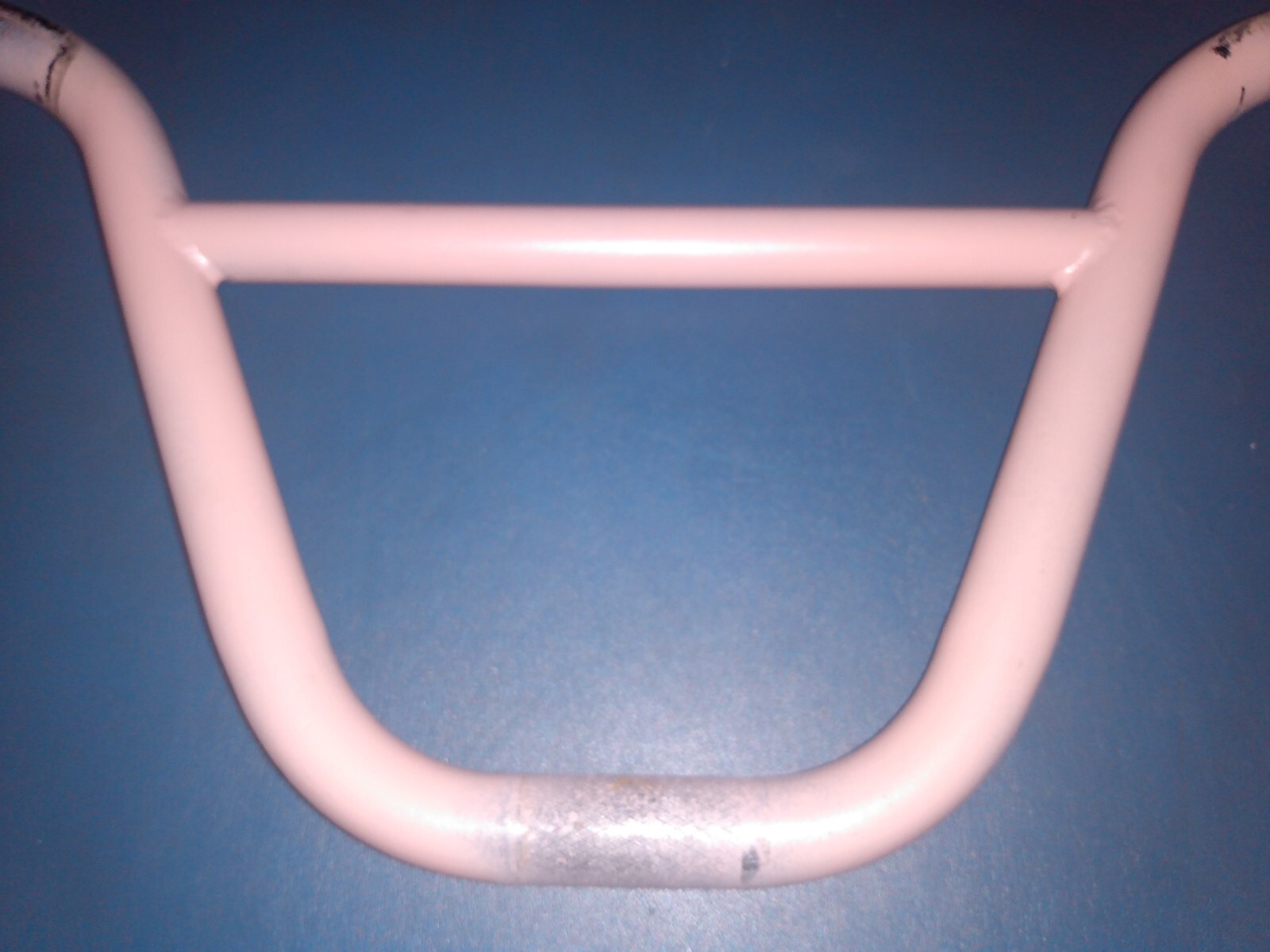 Kink Curb BMX Handlebars Hiten Steel.Painted Pink Sand