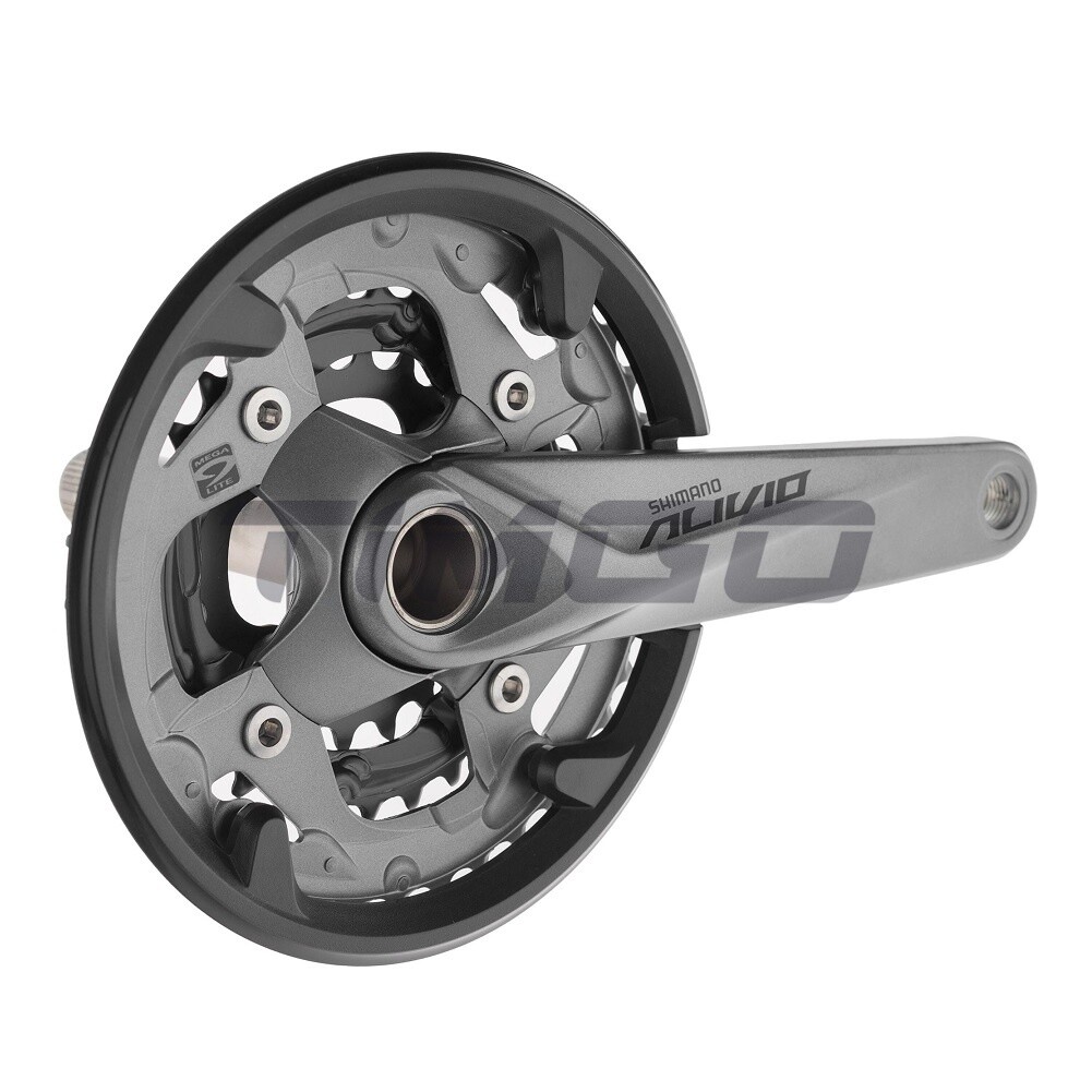 Shimano Alivio FC-M4050 MTB Bike 3×9 Speed Crankset 40-30-22T HollowTech II BB52