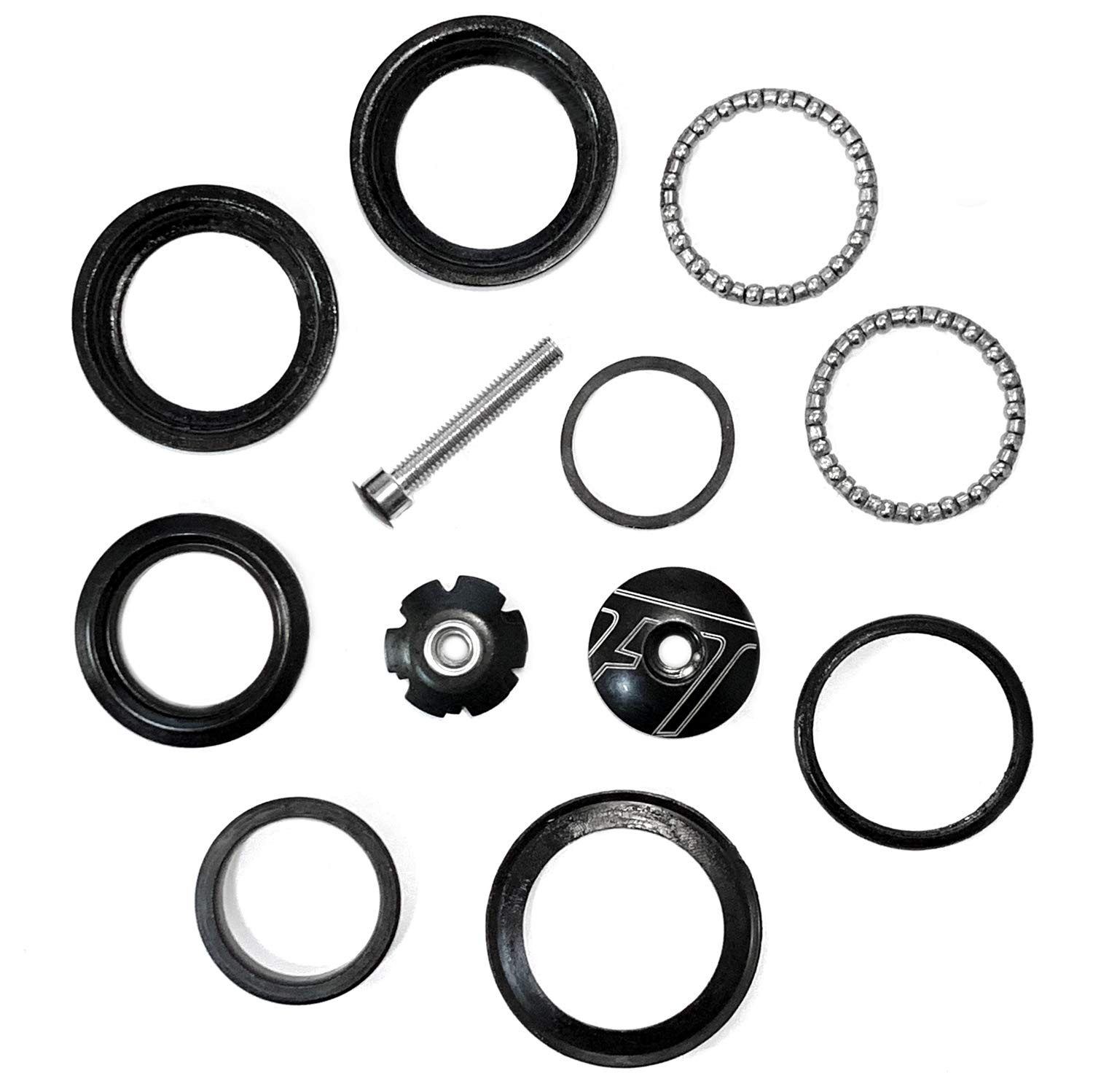 1-1/8″ Heavy Duty Headset Top Cap Bearings, 34mm/ 44mm Diameter Threadless St…