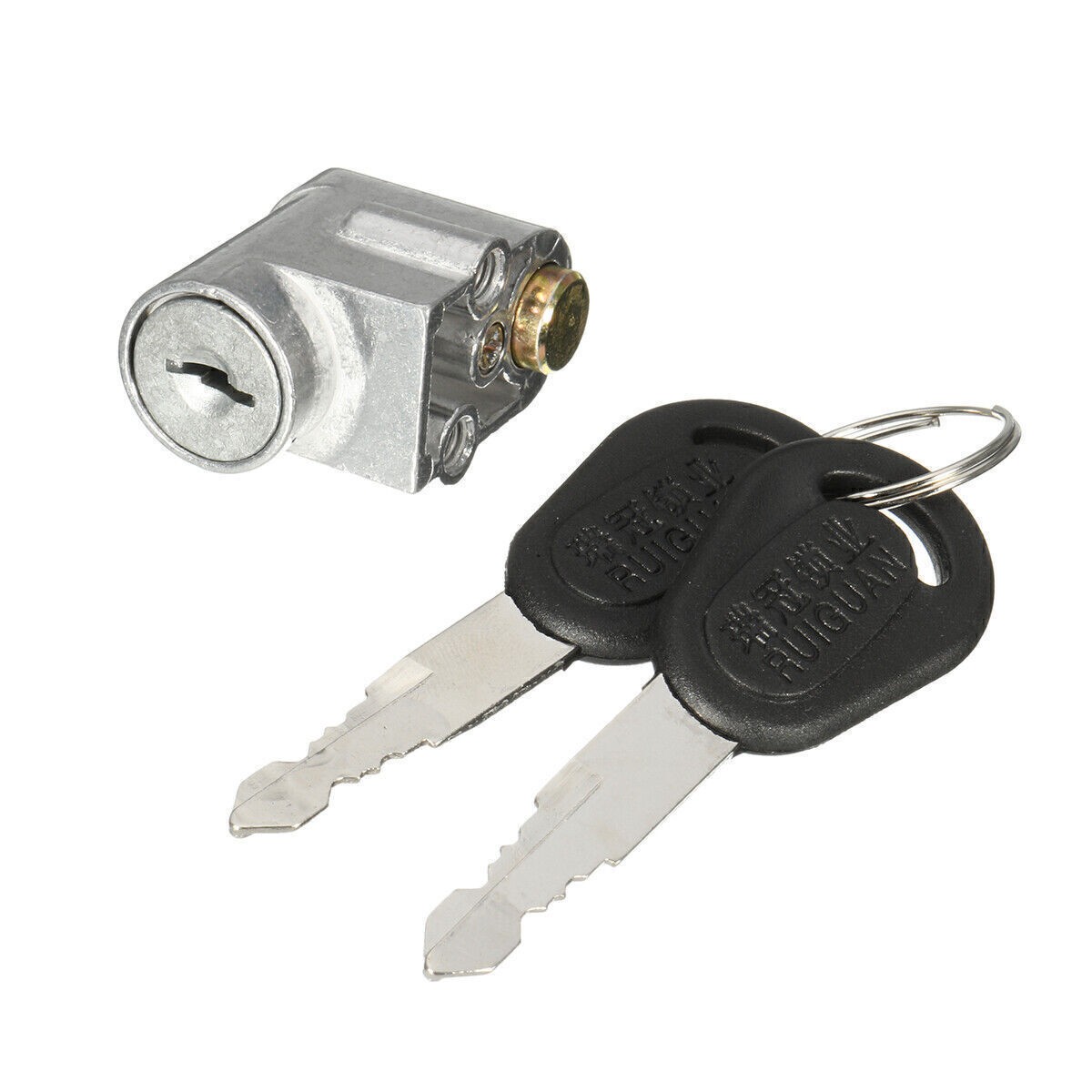 Universal E-Bike Motorcycle Scooter Battery Safety Lock Cylinder with 2 Keys