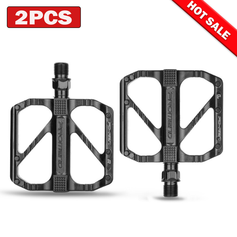 9/16″ Bicycle Universal Bike Pedals Bicycle Aluminum Non-Slip Flat Bearing Pedal