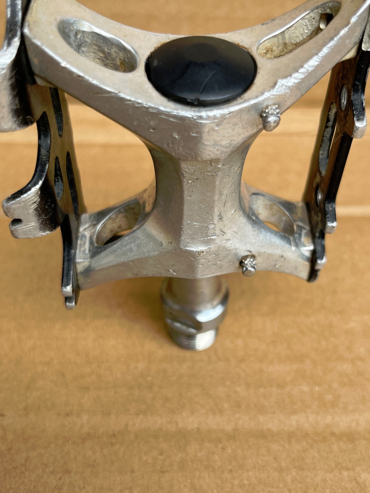 Vintage Suntour XC Pro WTB Grease Guard 9/16” Mountain Bike Pedals Made In Japan