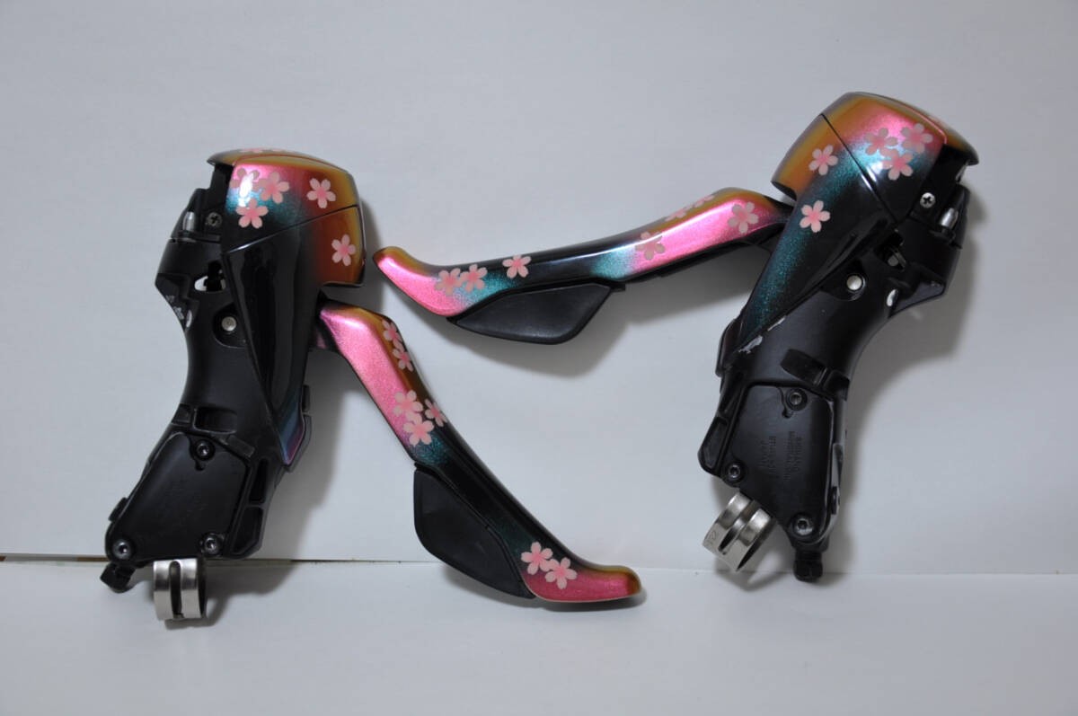 ST-RS505 Hydraulic brake 11 speed restored & painted Cherry blossoms in full