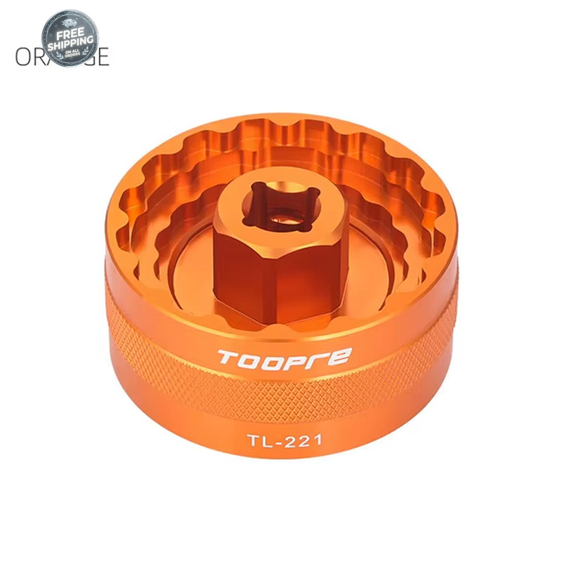 12/16-Notch Bottom Bracket Removal Tool, 5-in-1 Bike BB Tool,39/41/44/46/49mm…
