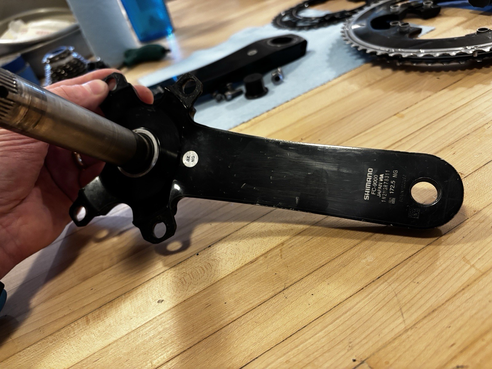 Shimano FC-9000 Crankset 172.5 52/36 OR 50/34