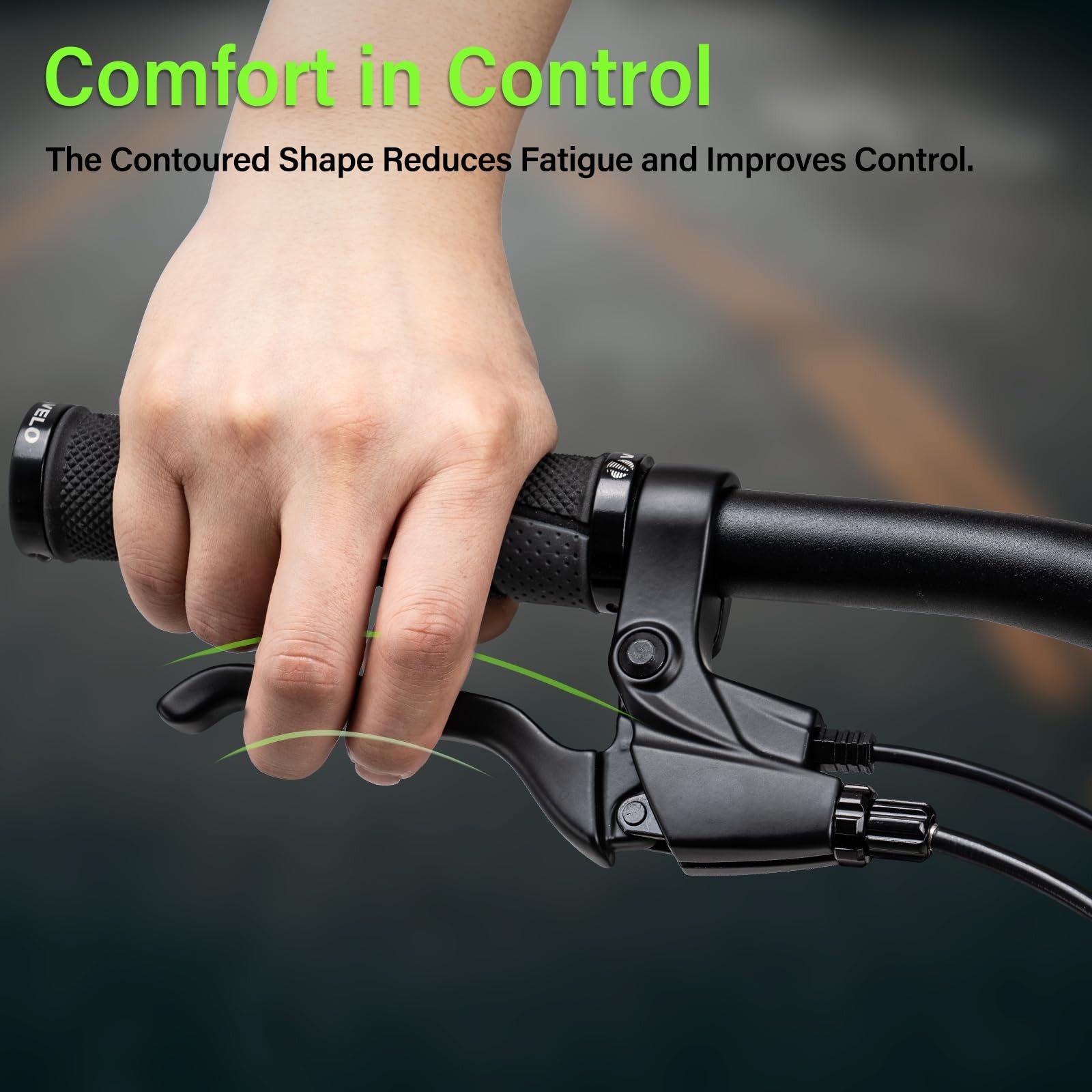 E-Bike Brake Lever Set 2 Pin Male Cut Off Power Electric Bicycle Handle