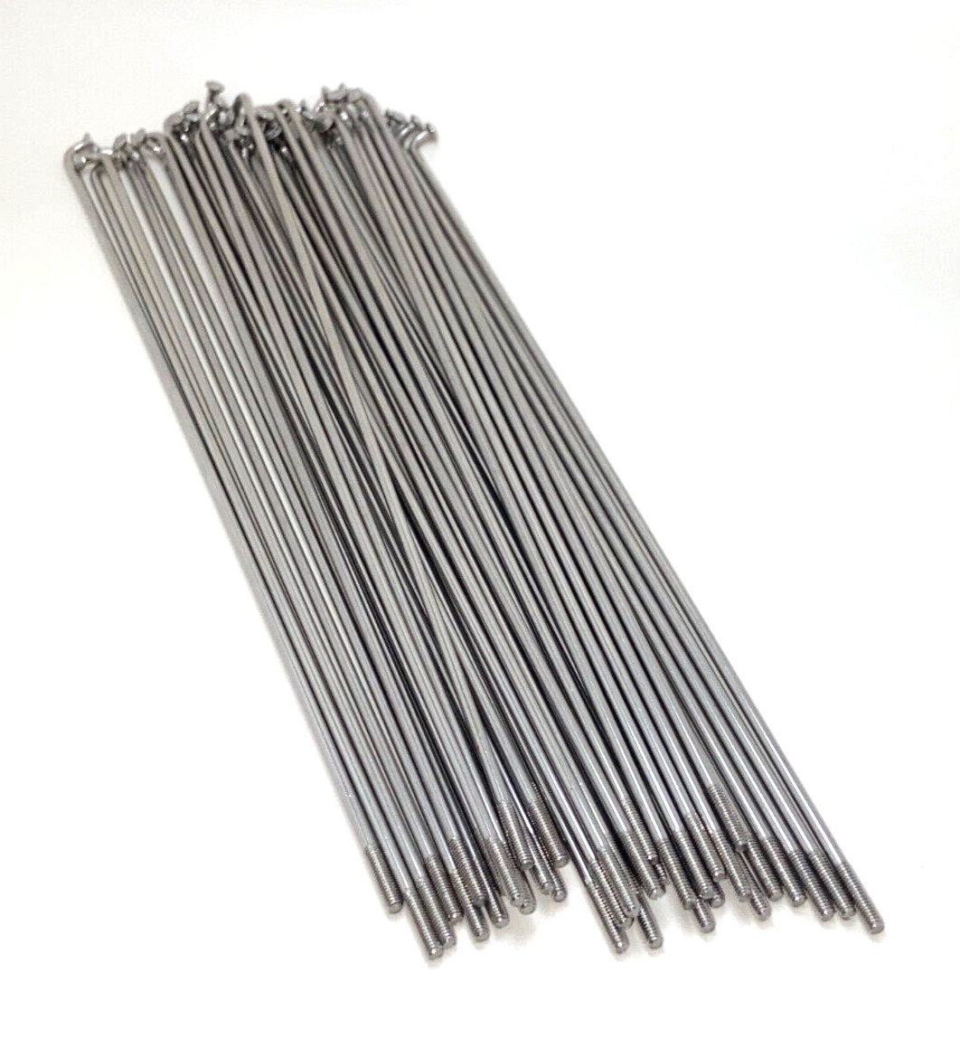 20 x SHADOW CONSPIRACY 20″ WHEEL BMX BIKE BICYCLE SPOKES 182 mm 14G SILVER NEW