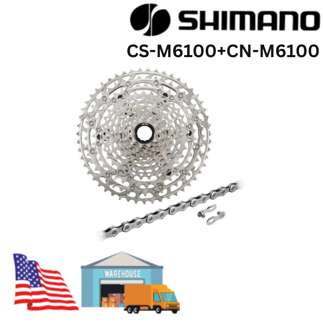 Shimano Deore M6100 Wear and Tear Set 1×12-speed Groupset CS-M6100+CN-M6100