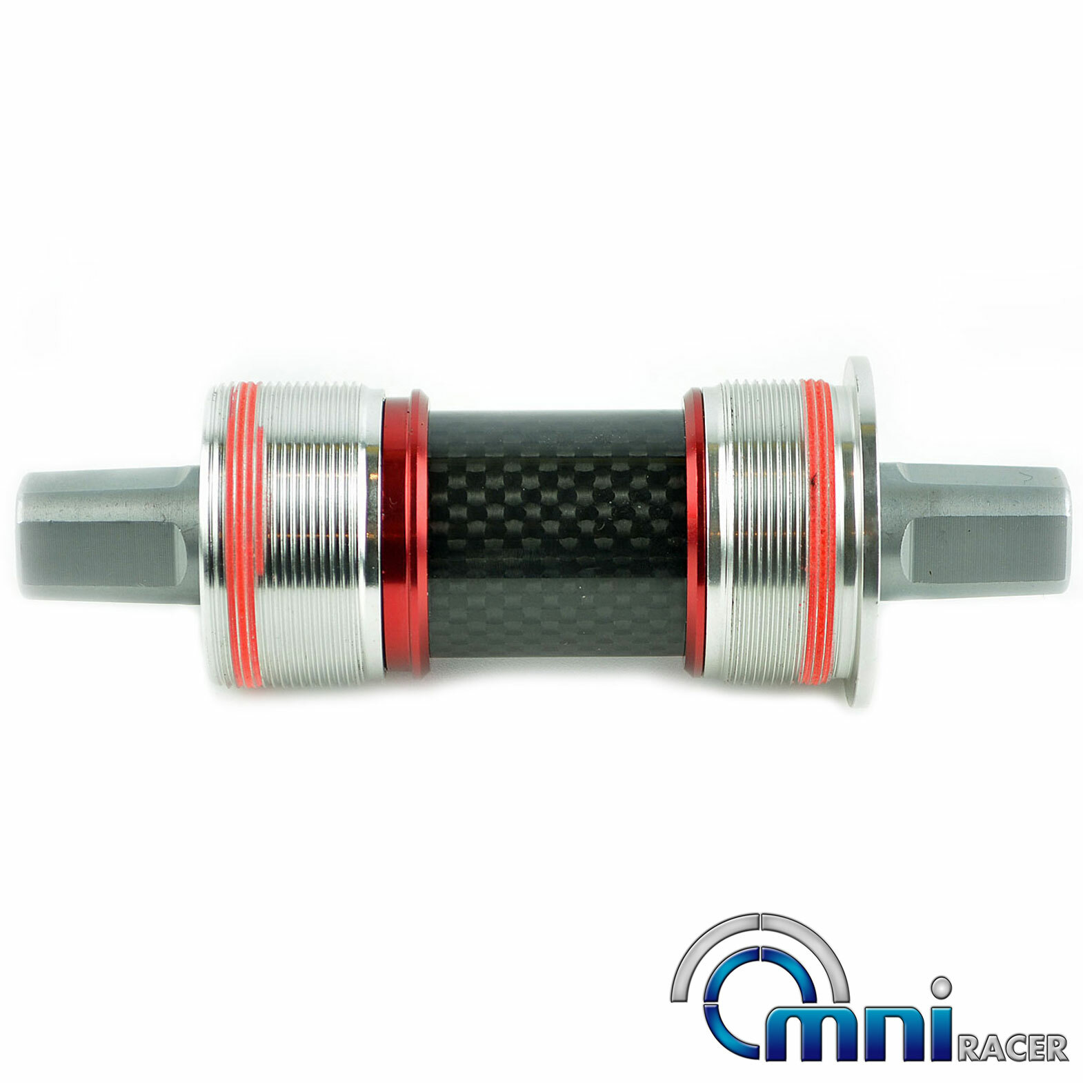 OMNI Racer Square Taper Cromo Steel Bottom Bracket JIS 2°: 73×110.5mm: ENGLISH