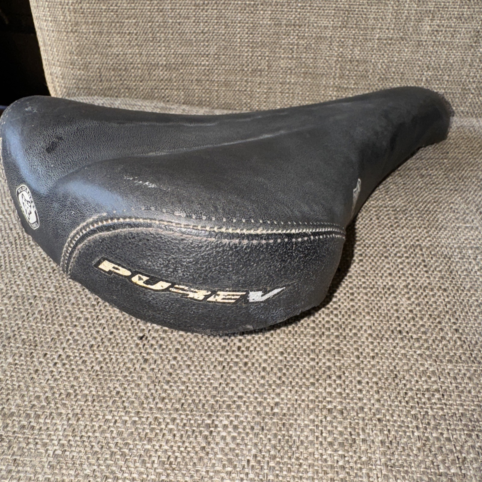 WTB Vintage Saddle Seat Black Wilderness Trail Bikes Cycling