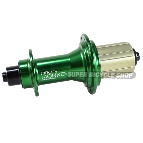 Circus Monkey HRW Road Rear Hub,24 Hole,Green